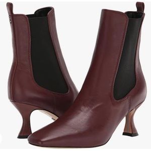 Sam Edelman Lani Bootie in Terrazzo (Brown). Size 8